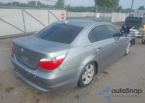 2006 BMW 530I из США, поврежденный, VIN WBANE73526CM39583